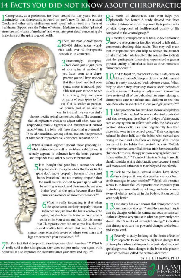 14 Facts You Did Not Know about Chiropractic
